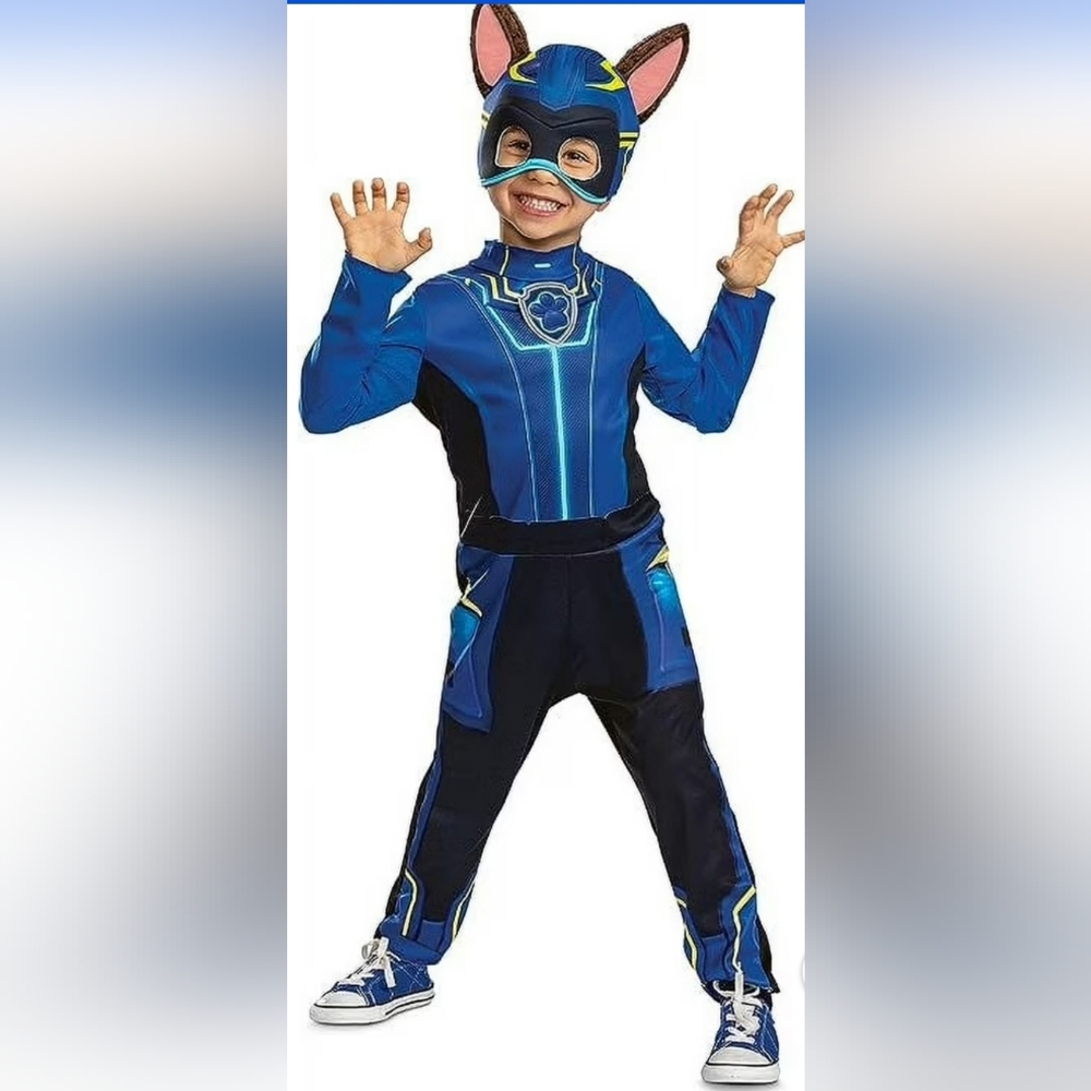 Disguise Paw Patrol 2 Chase Classic Toddler Costume Size: S (2T) EUC